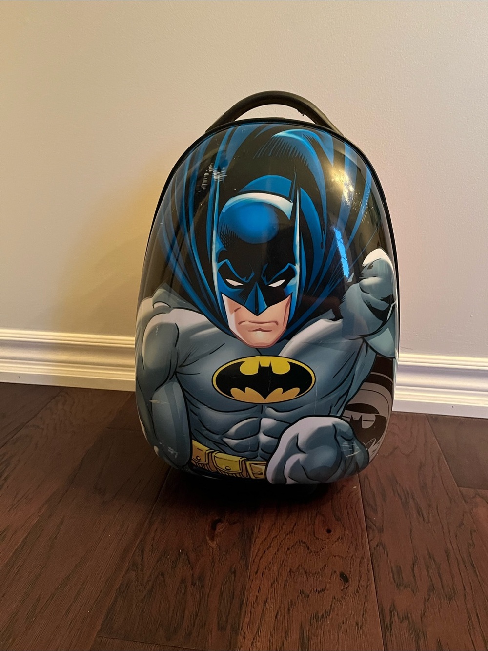 Heys Batman Kids Hard Shell Rolling Suitcase